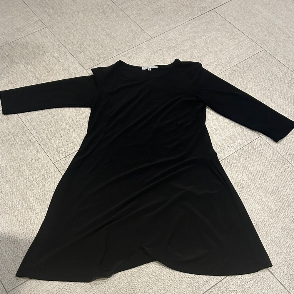 Annalee + Hope Elegant Black Long Sleeve Dress